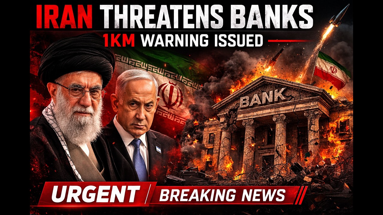Iran Threatens to Attack US & Israeli Banks &mdash; 1KM Warning Issued