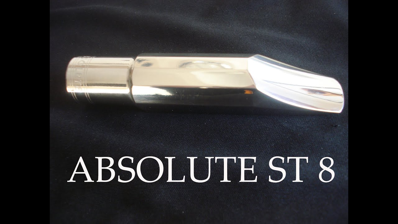 Absolute ST 8 tenor sax mouthpiece videorecensione/videoreview - ITA sub ENG