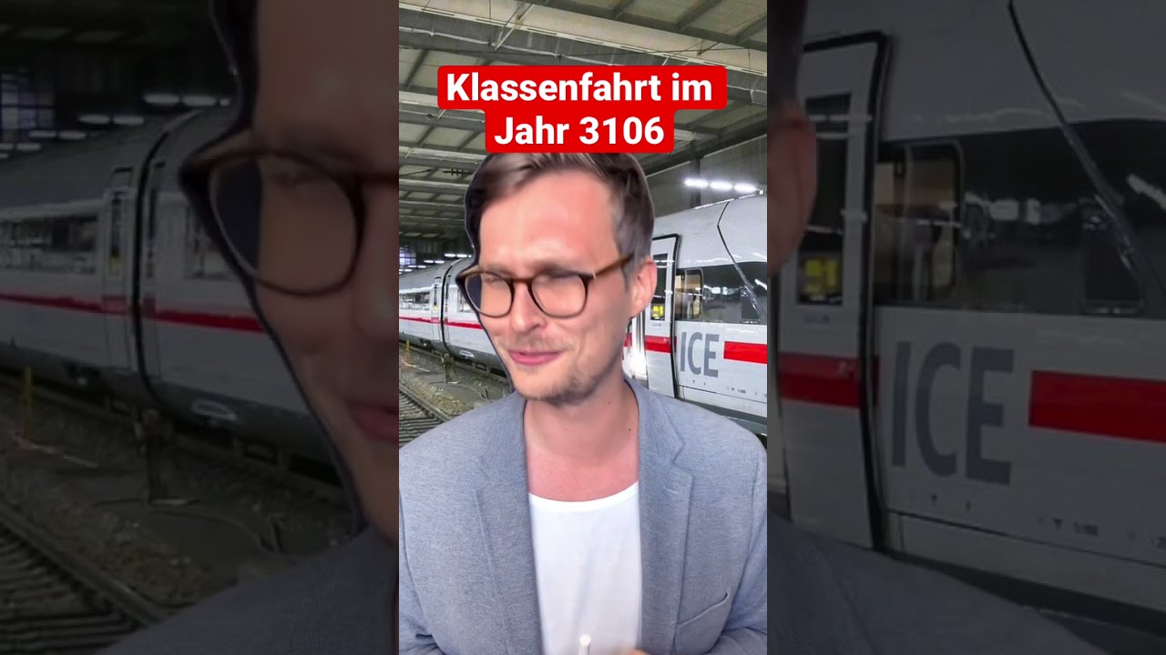 DB w&uuml;rde sagen: &bdquo;Leichte Versp&auml;tung&ldquo; 😂 #schuleinzukunft #lindermusic #schule #klassenfahrt #bahn