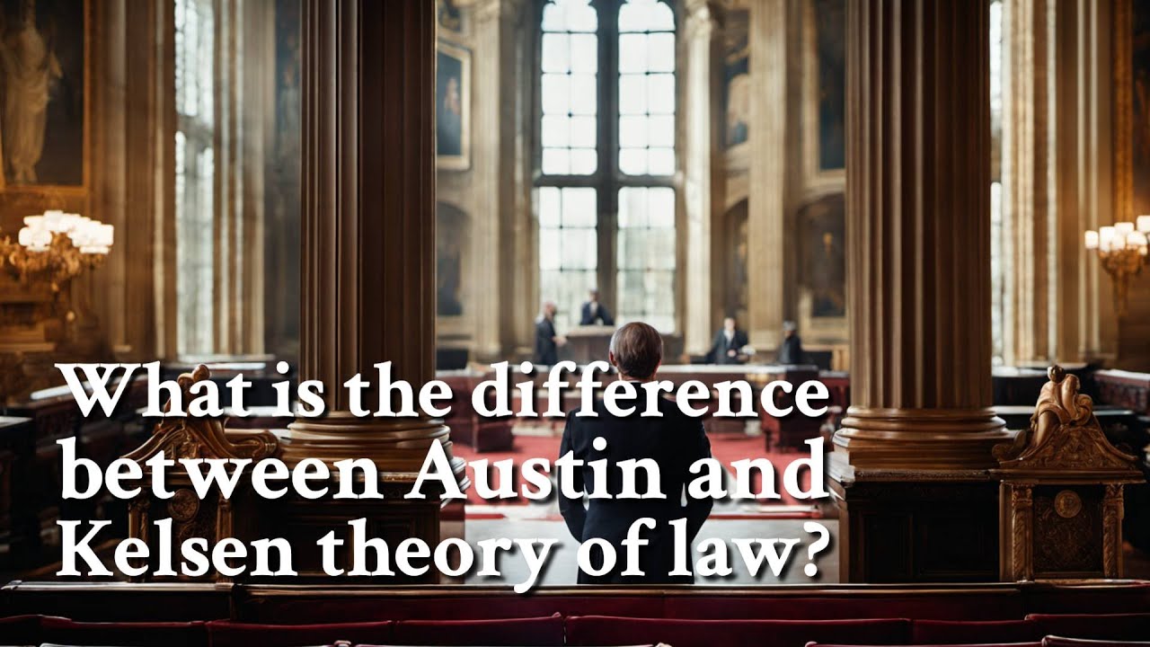 What is the difference between Austin and Kelsen theory of law? | Philosophy