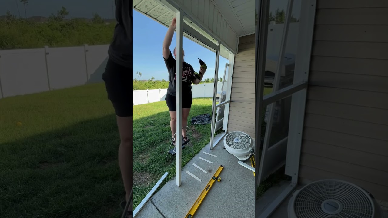 DIY Screen Room Build &mdash; Easy Patio Upgrade You Can Do!