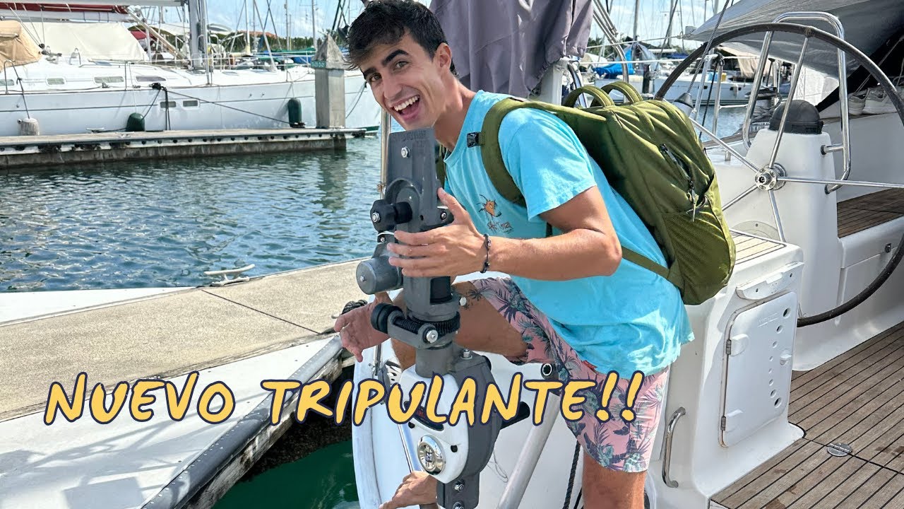 EL MEJOR TRIPULANTE PARA CRUZAR UN OCÉANO / Vida en barco - mantenimiento de un velero Ep. 68