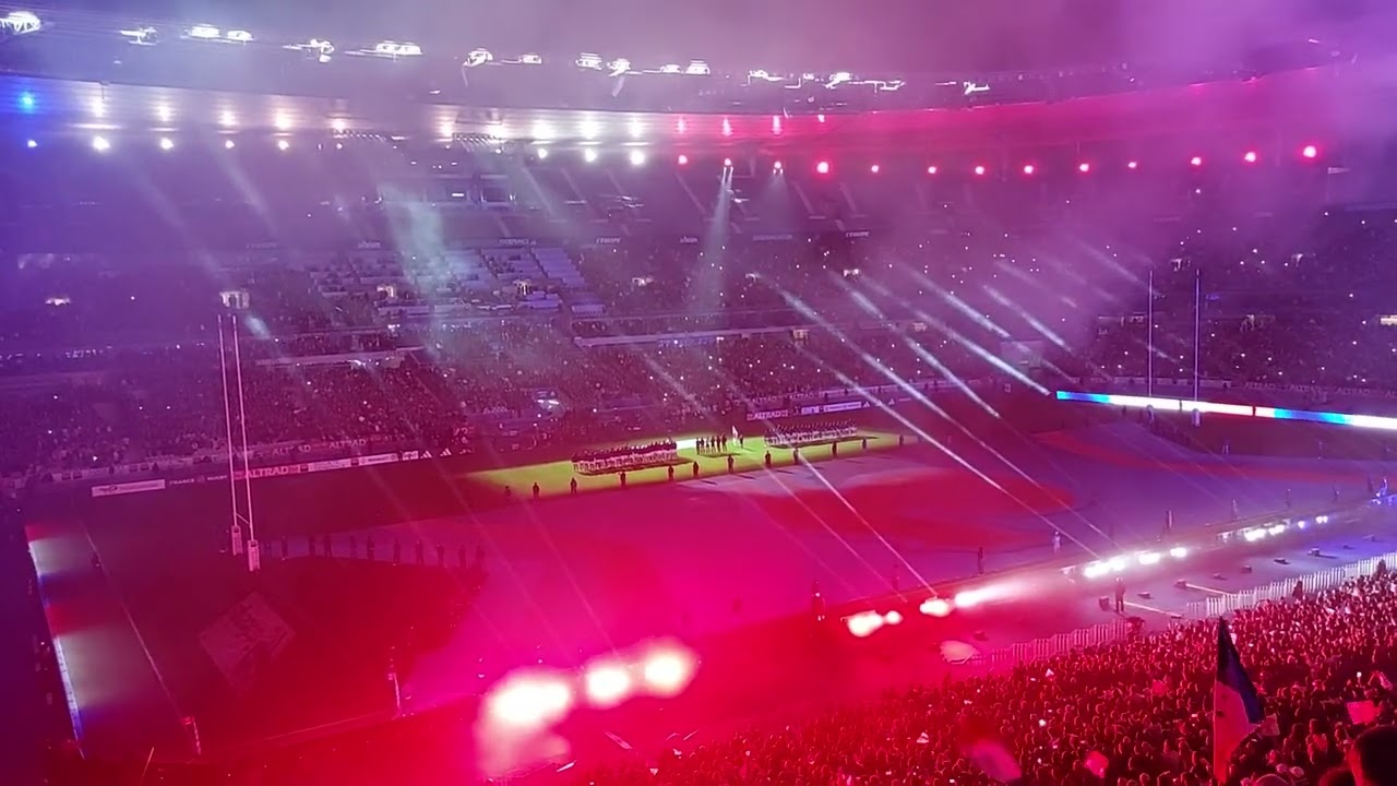 La Marseillaise. Stade de France. 09 novembre 2024. France-Japon. Rugby