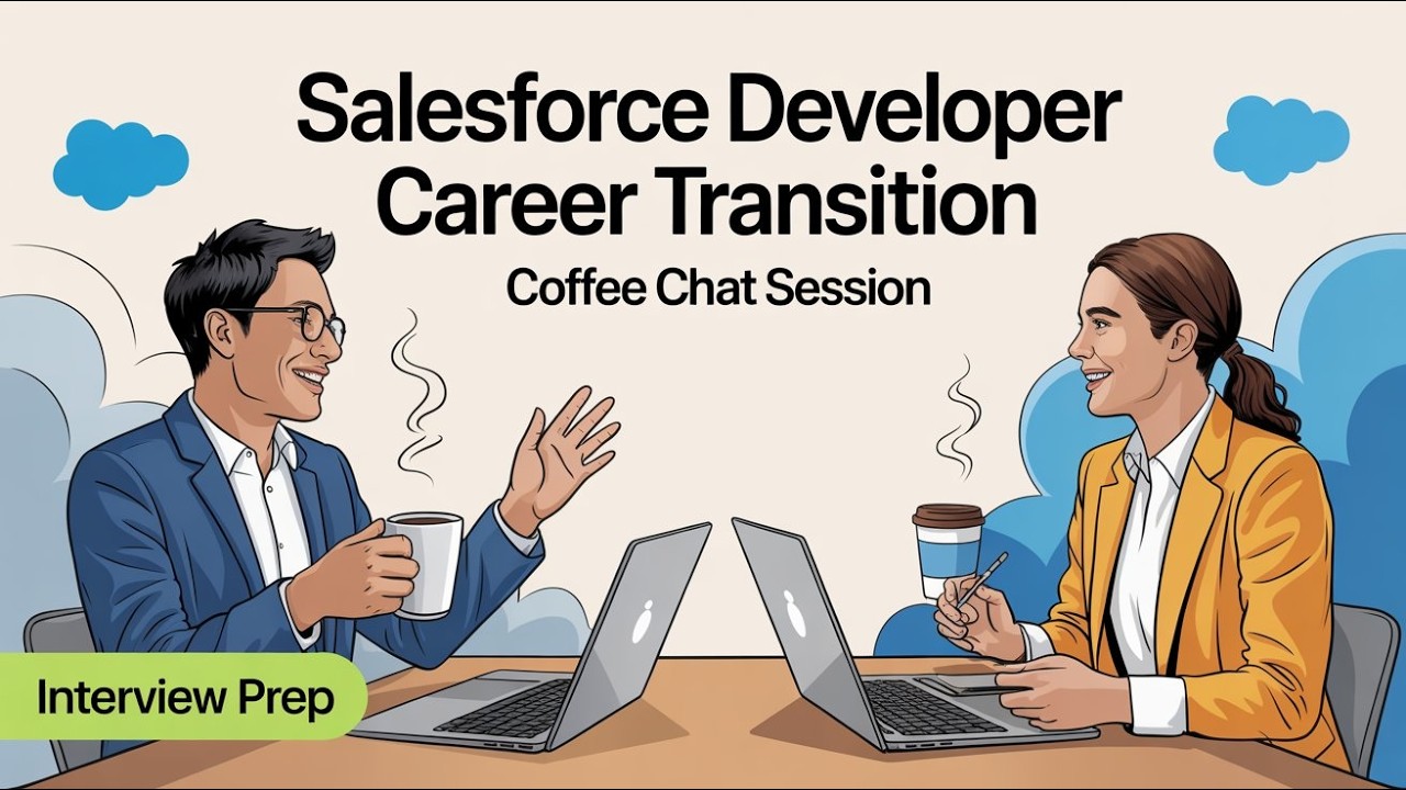 Salesforce Developer Career Transition || Coffee Chat Session || Salesforce interview preparation