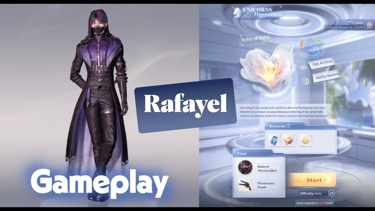 Rafayel: Abysswalker | UNICORNS Operation [ 10.11 - 23.11 ]