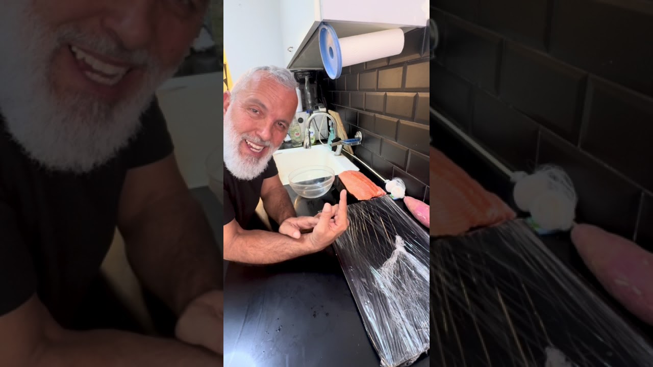 סלמון ׳מעושן׳ כבוש גרבלקס. הגרסה המקוצרת חלק 1 מ 2