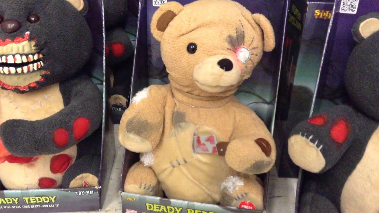 spirit halloween gemmy deady bear