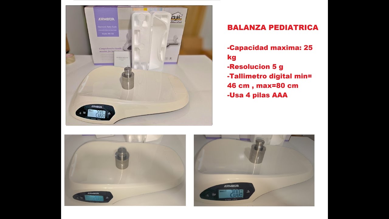 BALANZA PEDIATRICA MARCA KAMBOR