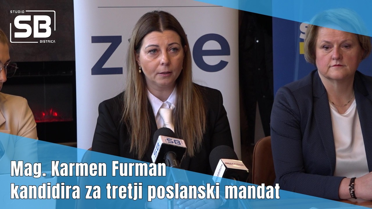 Mag. Karmen Furman kandidira za svoj tretji poslanski mandat