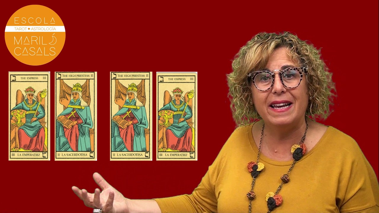 Aprender Tarot es fácil: Emperatriz y Suma Sacerdotisa.