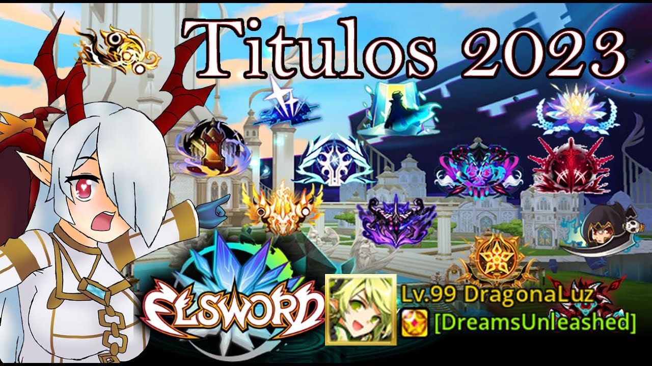 [Elsword Eu/Es] Tutorial Titulos - 2023