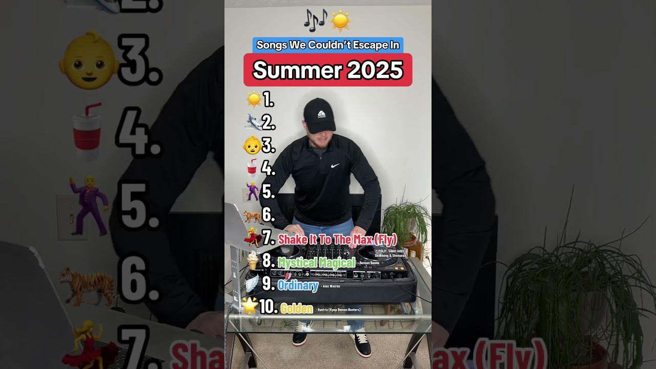 Songs We Couldn&rsquo;t Escape in Summer 2025