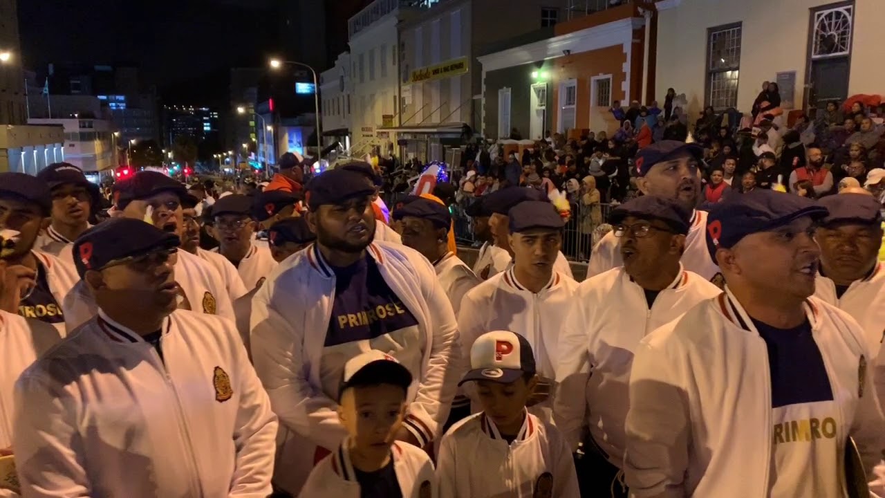 Primrose MVC doing an English Medley of songs in Wale Street Bokaap 2019/2020 - Cape Malay Choir