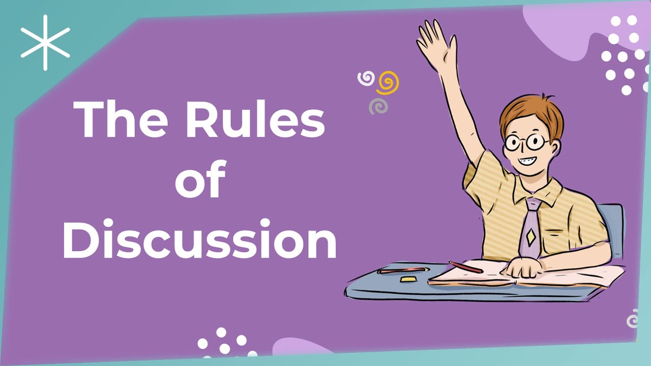 The rules of discussion