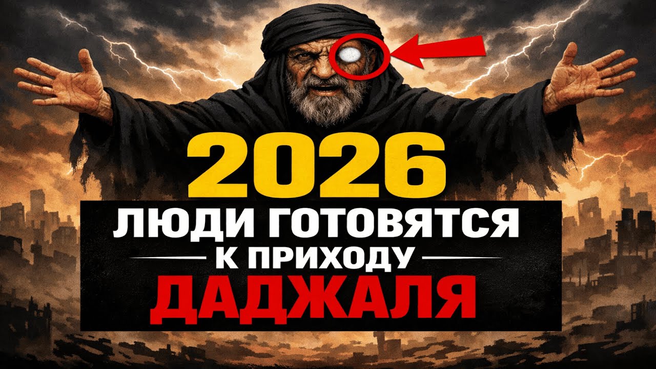 2026 - ЛЮДИ ГОТОВЯТСЯ к ПРИХОДУ ДАДЖАЛЯ: ЧТО нас ЖДЁТ?  #ислам #коран #мусульмане
