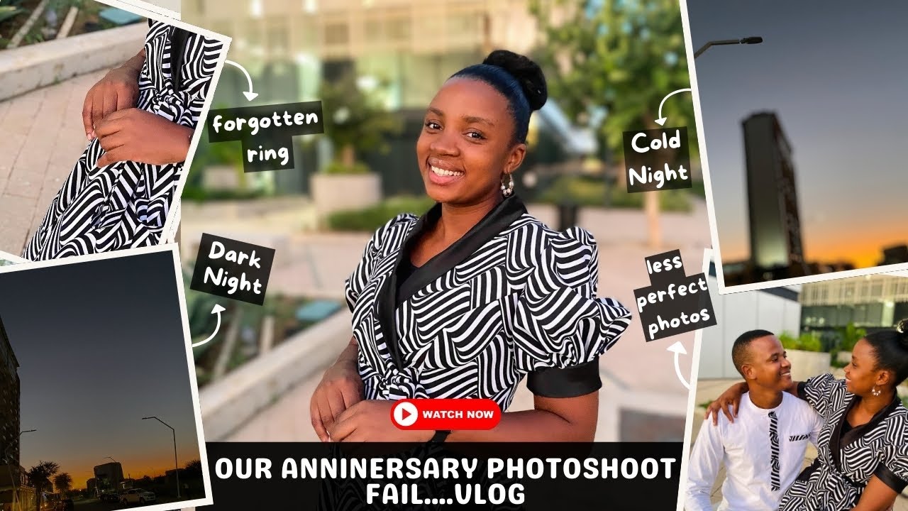 Our Anniversary Photo Shoot Fail!😭