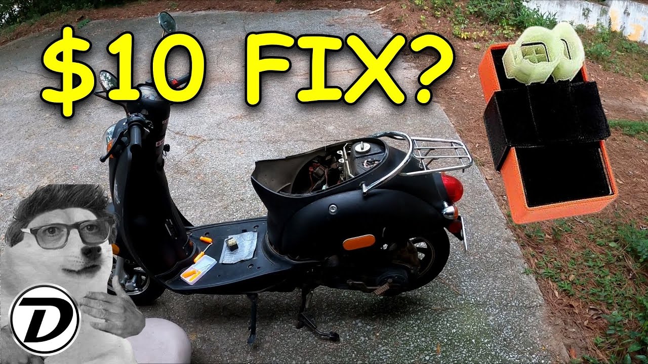 2019 Coleman Scooter 49CC not starting? Try this!