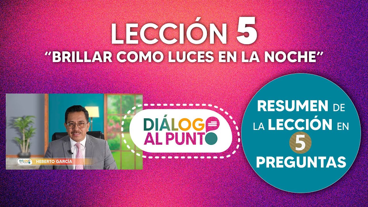 LECCIÓN 5 