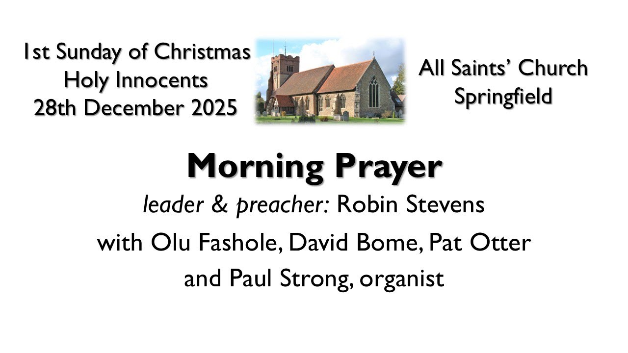 1st Sunday of Christmas – 28 December 2025
