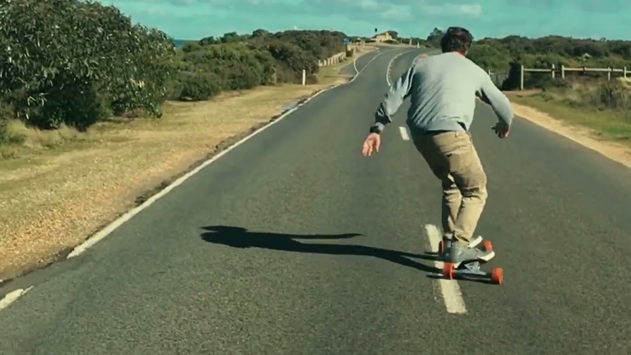 The late great Joe Gerr, Brad Gerlach & student Parker Cohn riding the Carveboard