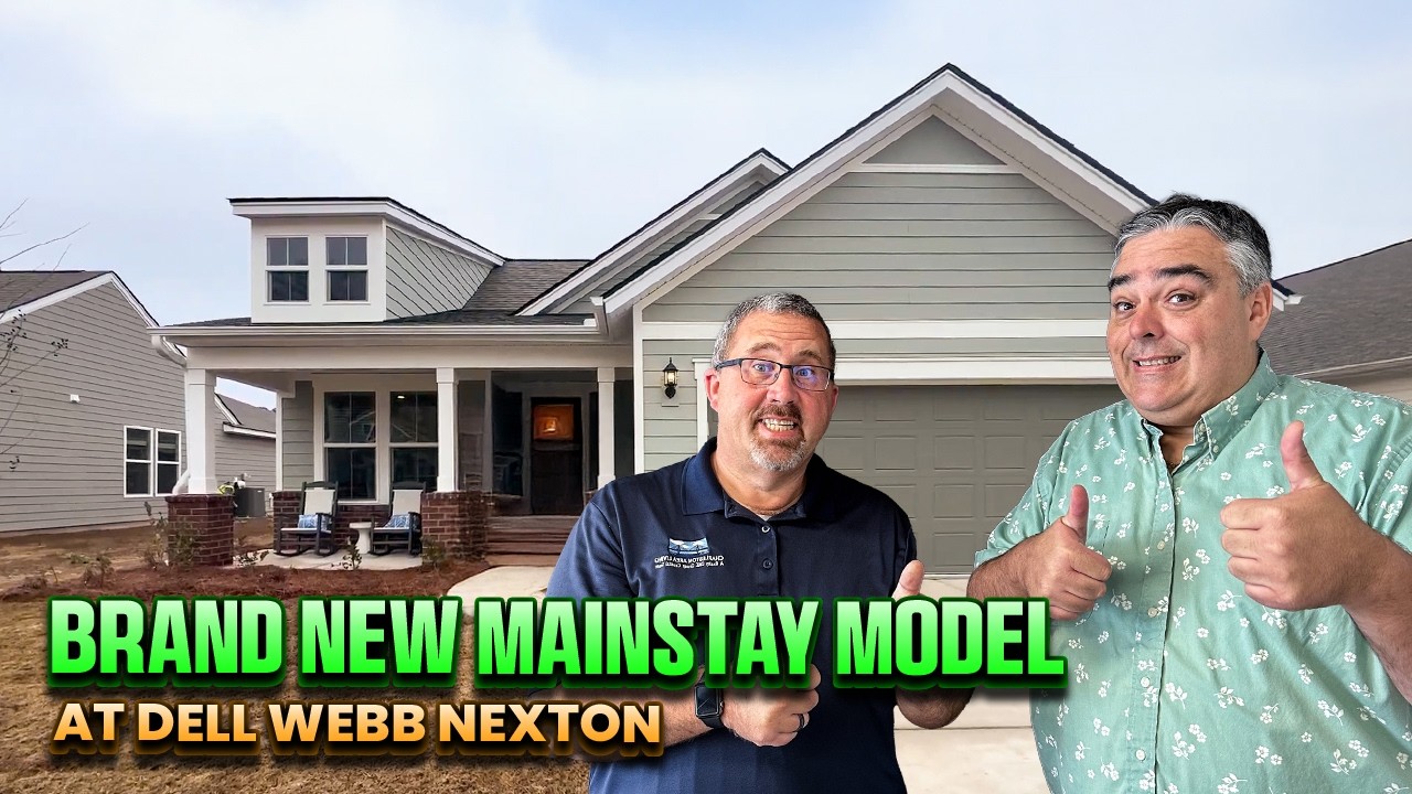Inside the BRAND NEW Mainstay Model at Del Webb Nexton, South Carolina
