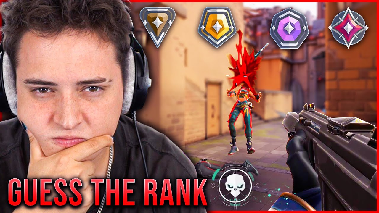 ICH ERRATE EUREN VALORANT RANK - GUESS THE RANK