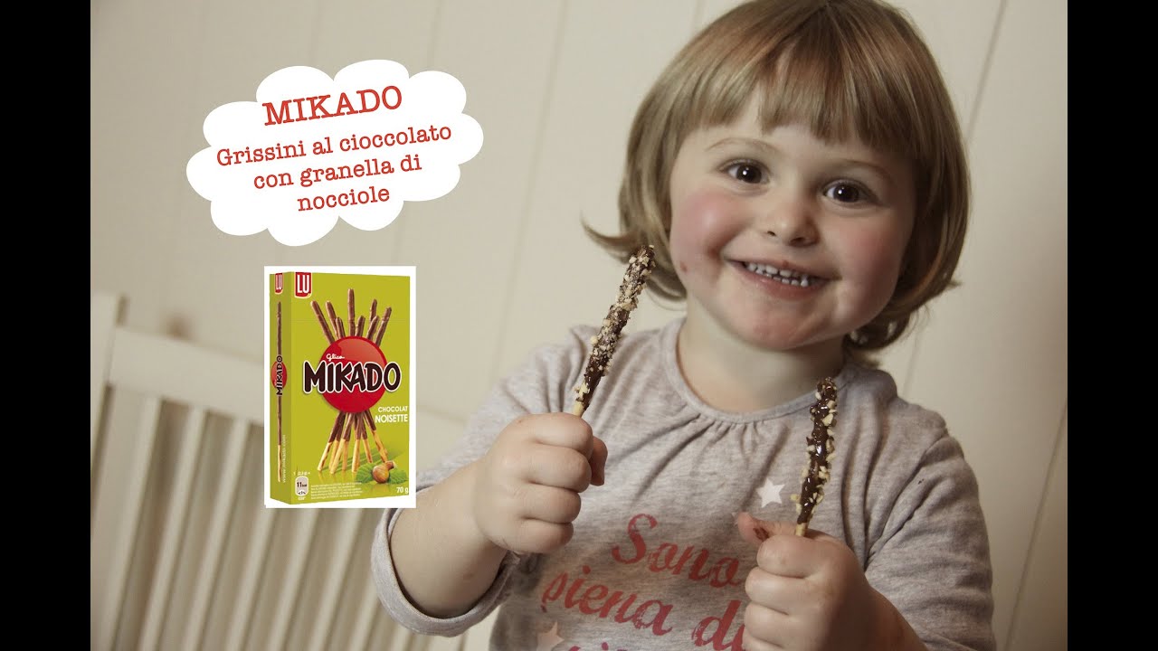 MIKADO, grissini al cioccolato COME GLI ORIGINALI