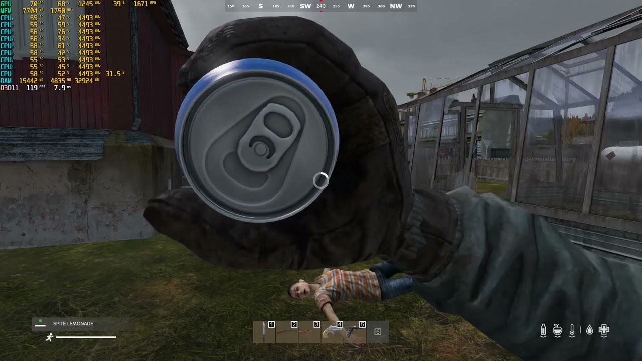 DAYZ PC FRACO | 1080P | RX 580 2048sp 8Gb INTEL i3 14100F 32Gb Ram