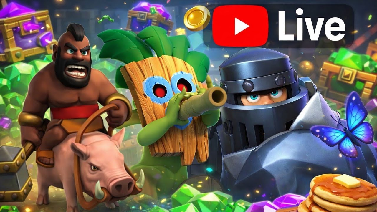 Clash royale live || Hero wizard Challenge