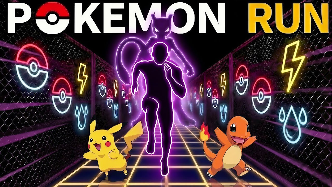 Immersive Interactive Warm-up | ⚡POV POKEMON RUN🔴 | Viral Challenge | Fun Workout | Brain Break