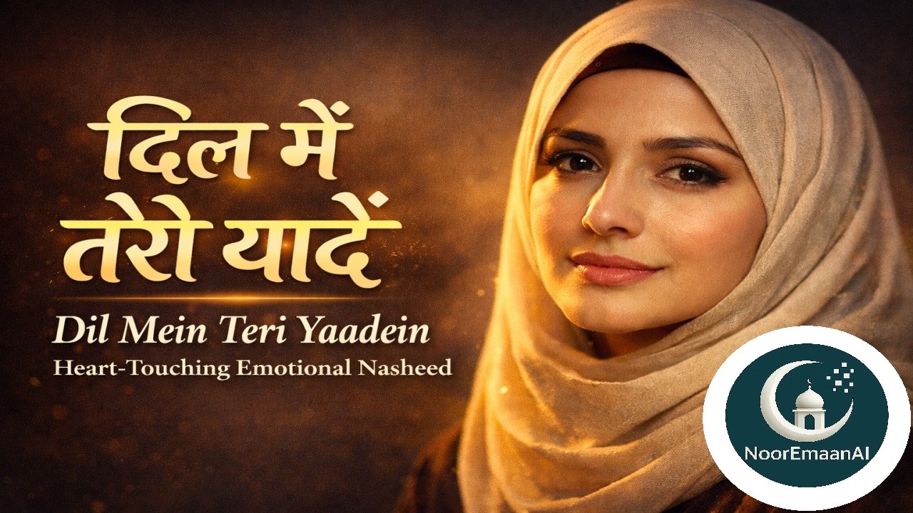 Dil Mein Teri Yaadein | A Silent Love Story | Heart-Touching Nasheed