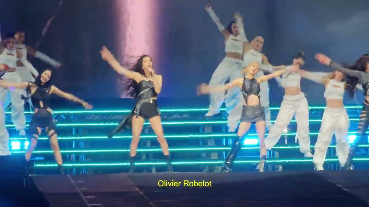 Blackpink @ BST in London Hyde Park - Shut down | Fancam