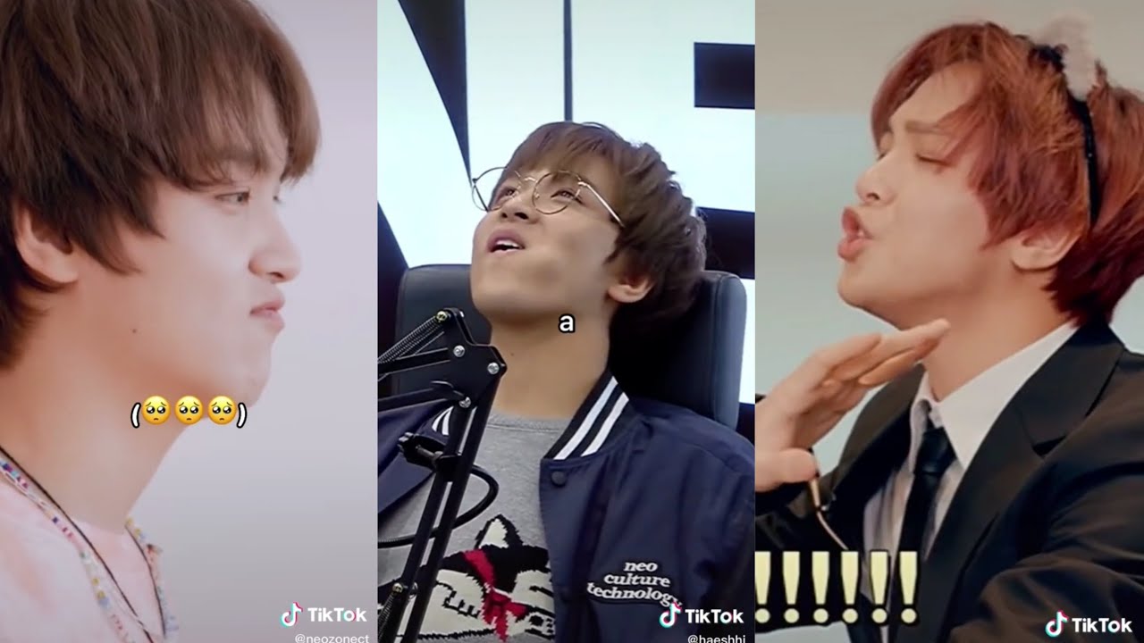 haechan tiktok edits to simp for