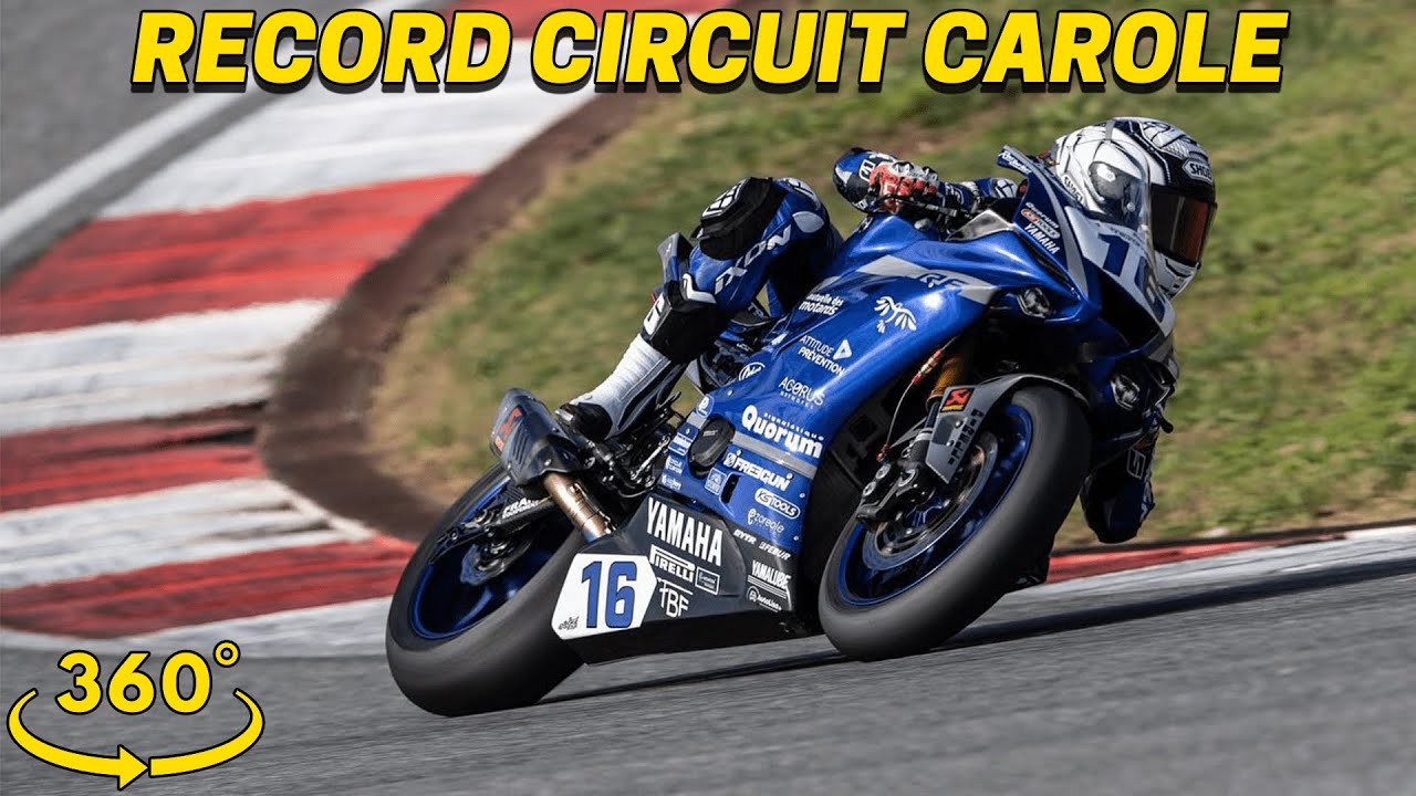 Jules Cluzel bat le record du monde au Circuit Carole ! (cam&eacute;ra embarqu&eacute;e)