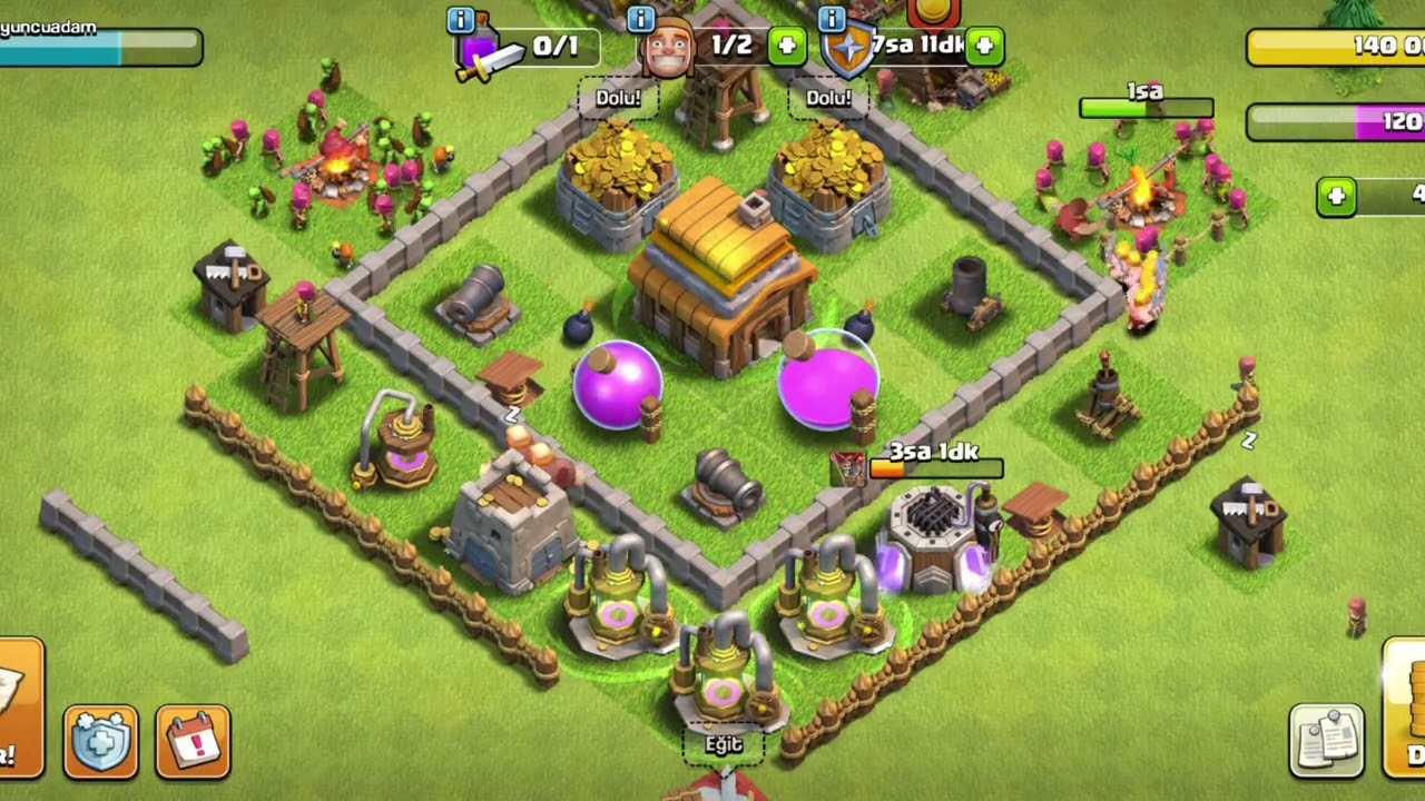 Şavaşşş...#clashofclans 