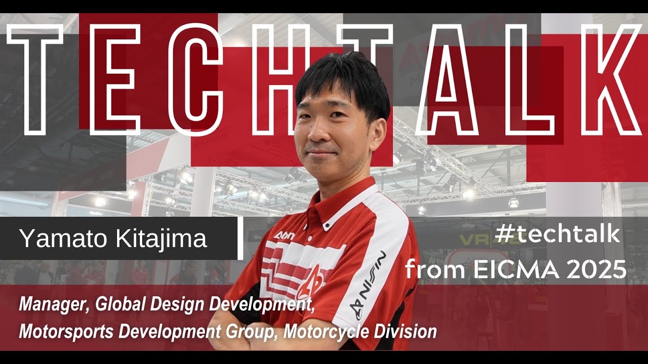 【Japanese subtitles】Tech Talk Yamato Kitajima from EICMA 2025