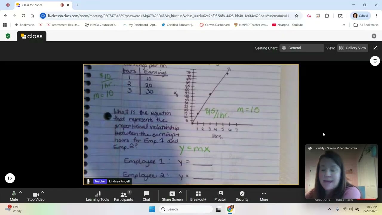 8B Unit 5, Lesson 6: Compare Proportional Relationships