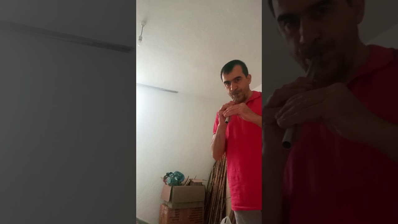 27 Nisan 2024 kamış ve metal Dili kaval yapımı Mahmut Çetinkaya.