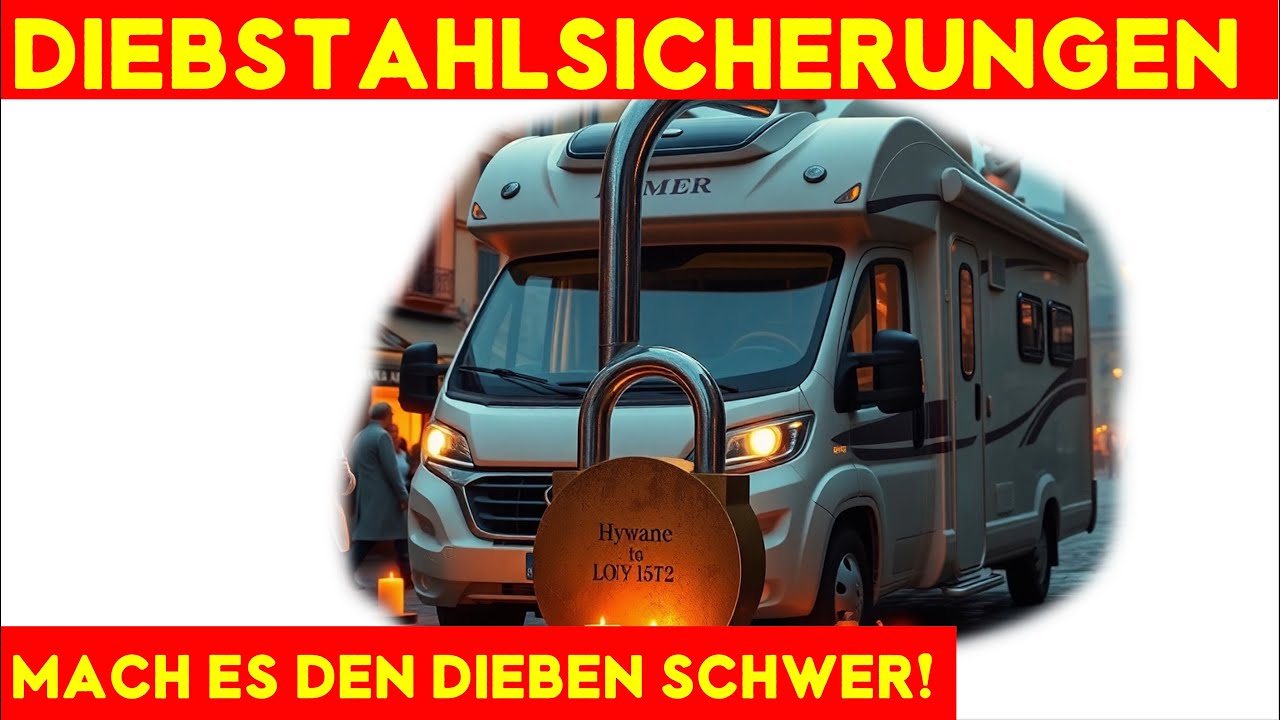 Stiehl den Dieben ✅ Zeit: 5 Methoden, Dein WoMo sicherer zu machen. Kostenlos oder bis 400 €