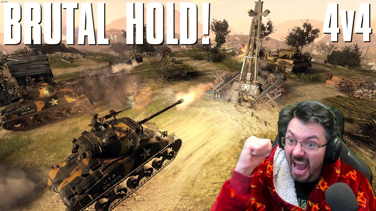 BRUTAL HOLD! - 3v3 - Company of Heroes 3