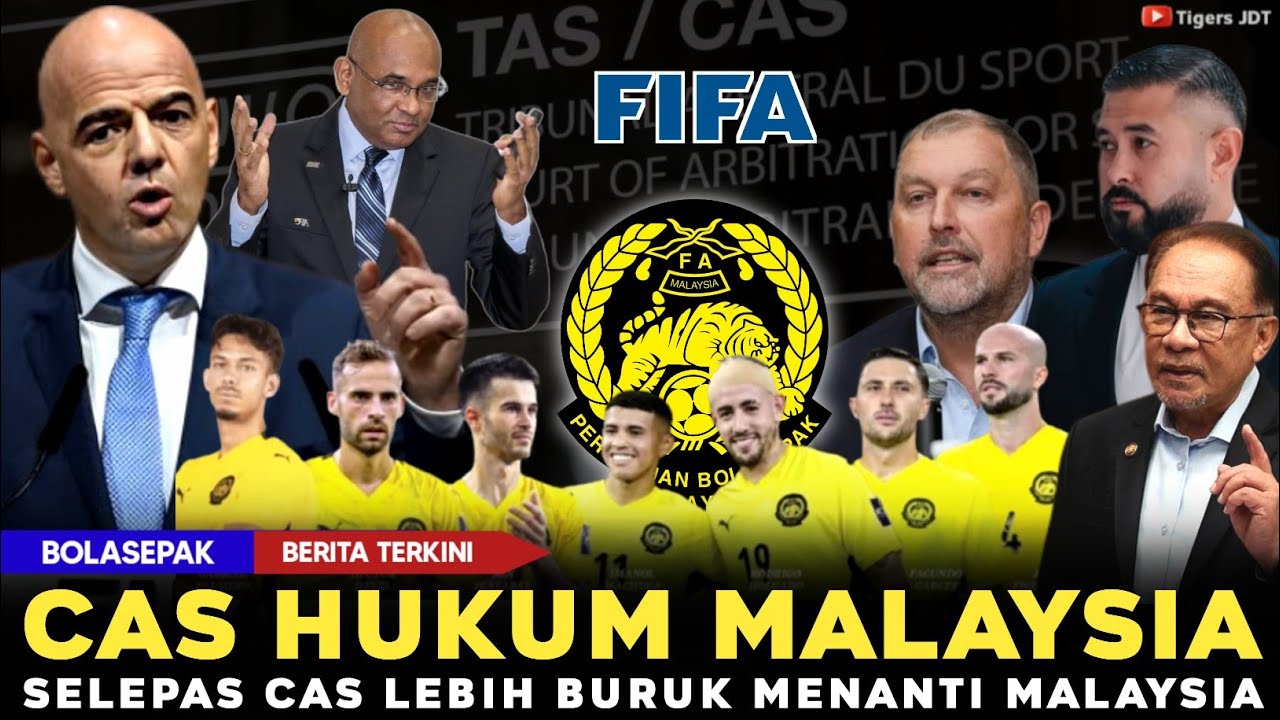 🔴KRISIS BESAR! AFC & FIFA Sedia Hukum Malaysia Selepas CAS?