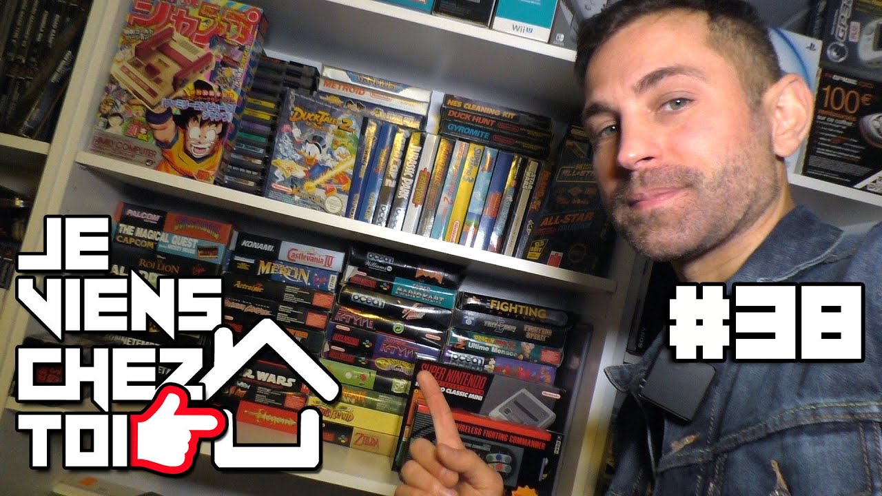 Je Viens Chez Toi #38 - 4 pièces pour ranger ses collections !!! NINTENDO - SEGA - NEOGEO - SNK