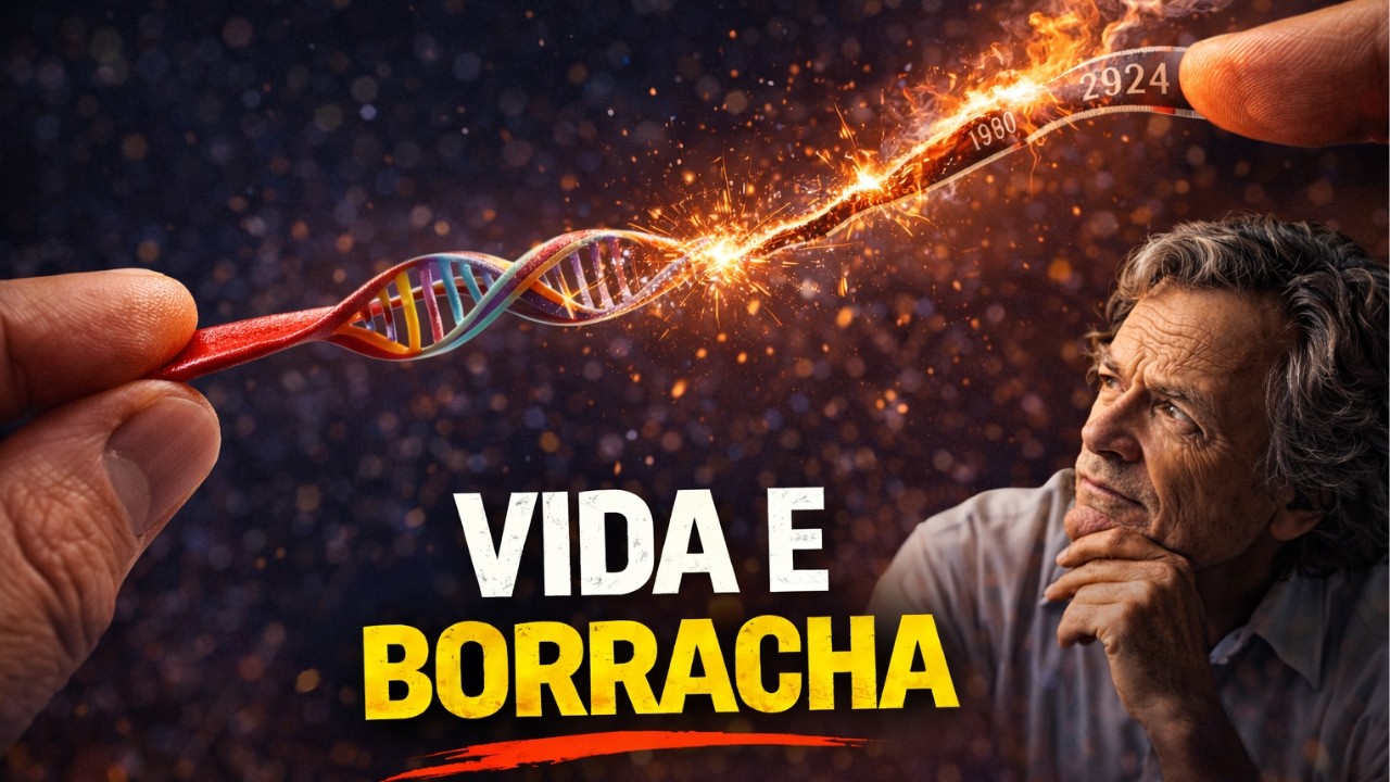 O que a elasticidade de uma simples liga de borracha revela sobre a sua mortalidade?