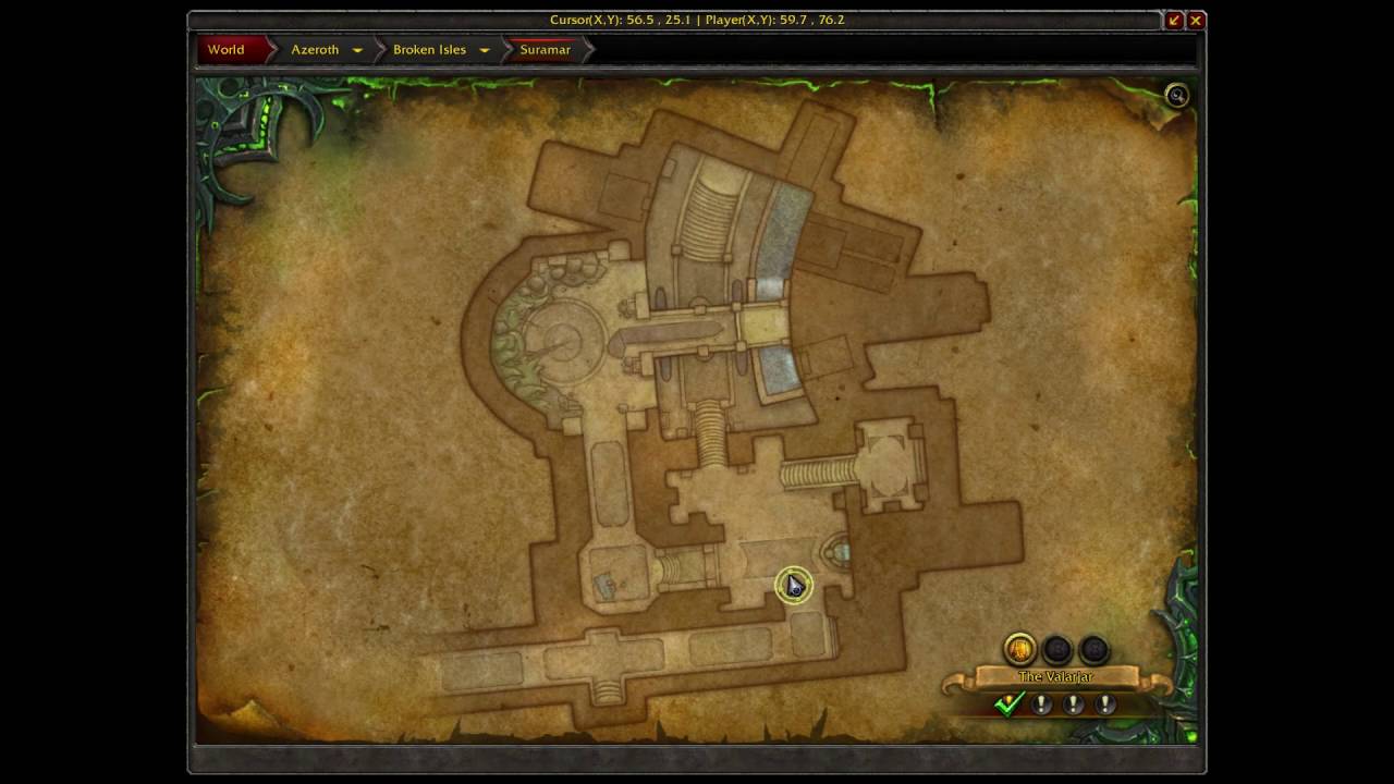 Felsoul Hold portal location WoW