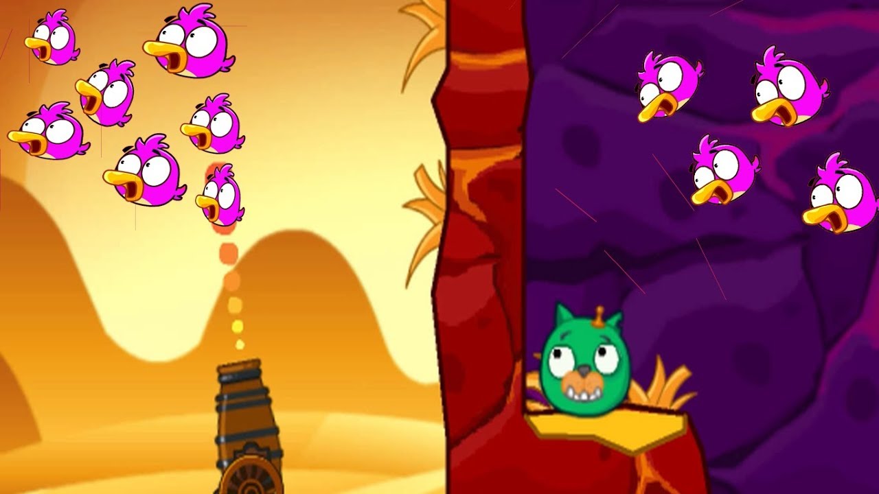 Angry Birds Cannon 4 - THE FAMOUS DUCK DUCK SPACE VERSION (P3) !