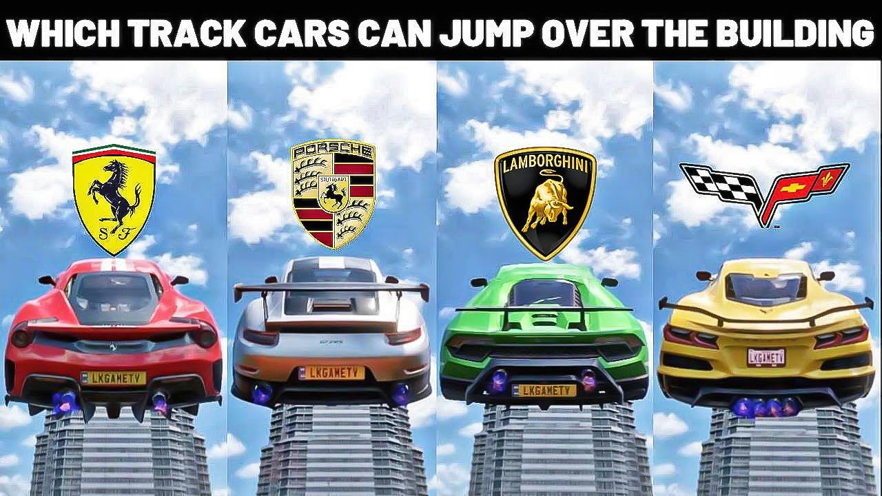 WHICH TRACK TOY CARS CAN JUMP OVER THE BUILDING IN FORZA HORIZON 5 (LET'S FIND OUT)