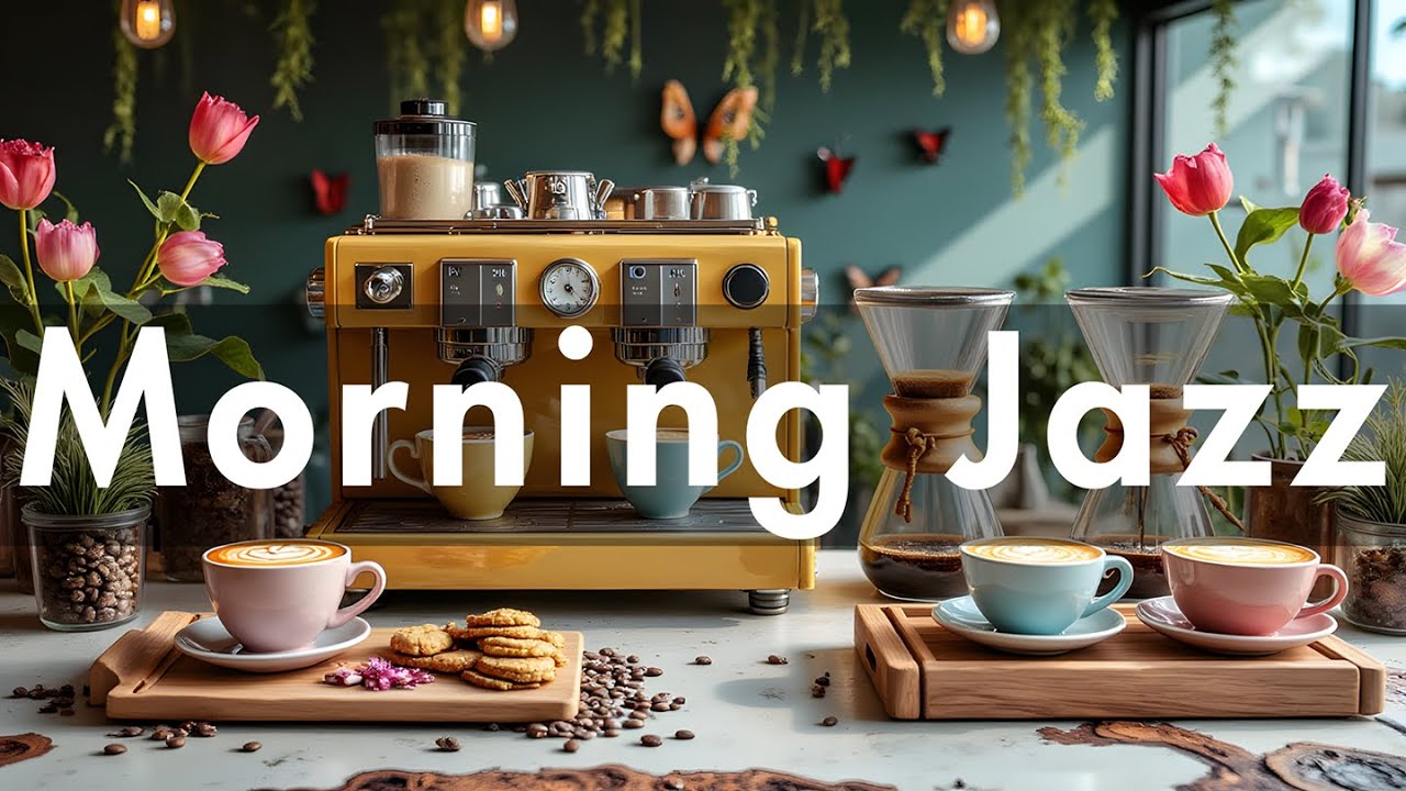 Morning Coffee Jazz ☕ Soft Piano & Smooth Bossa Nova Jazz for Calm Focus and Relaxation