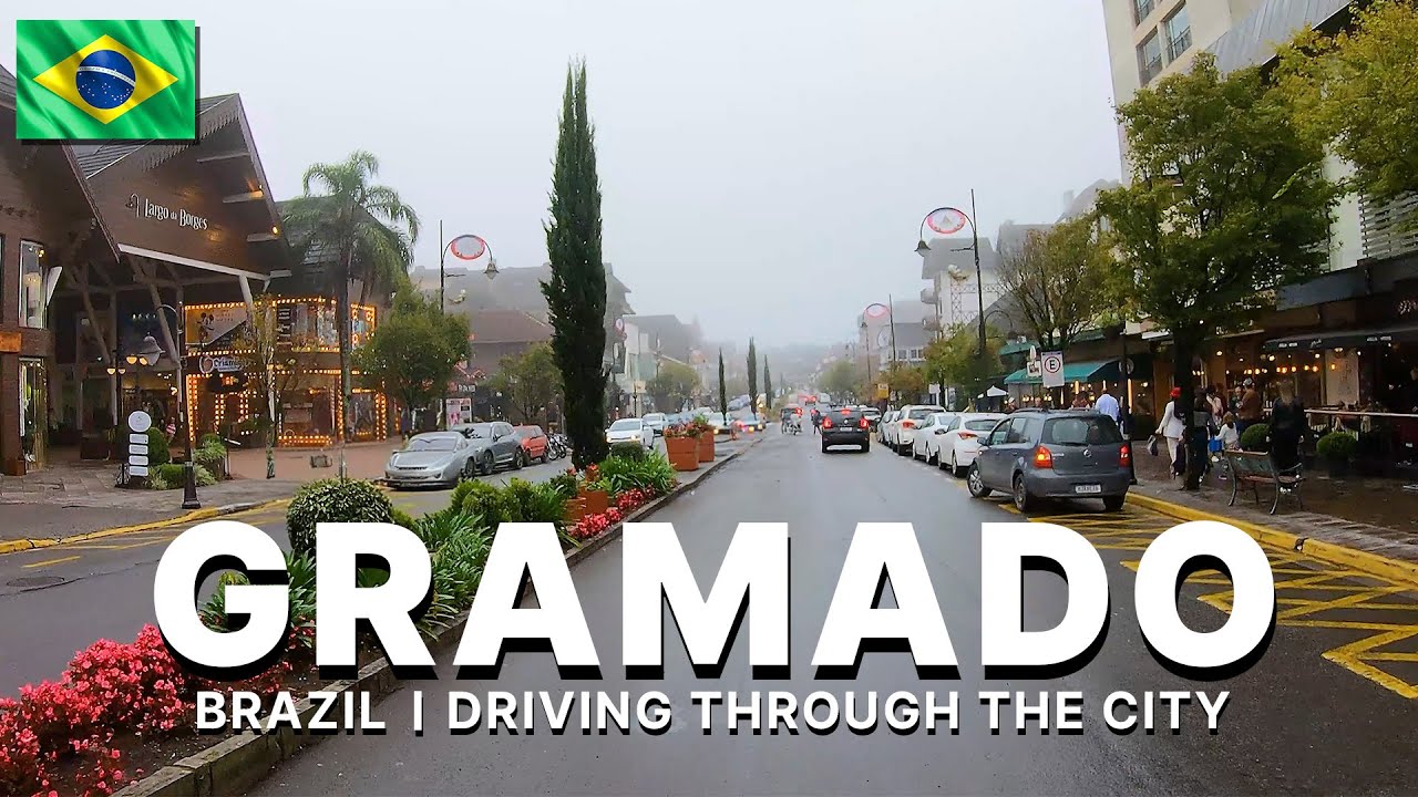 DRIVING in BRAZIL | GRAMADO | BEST PLACES TO VISIT | 4K60