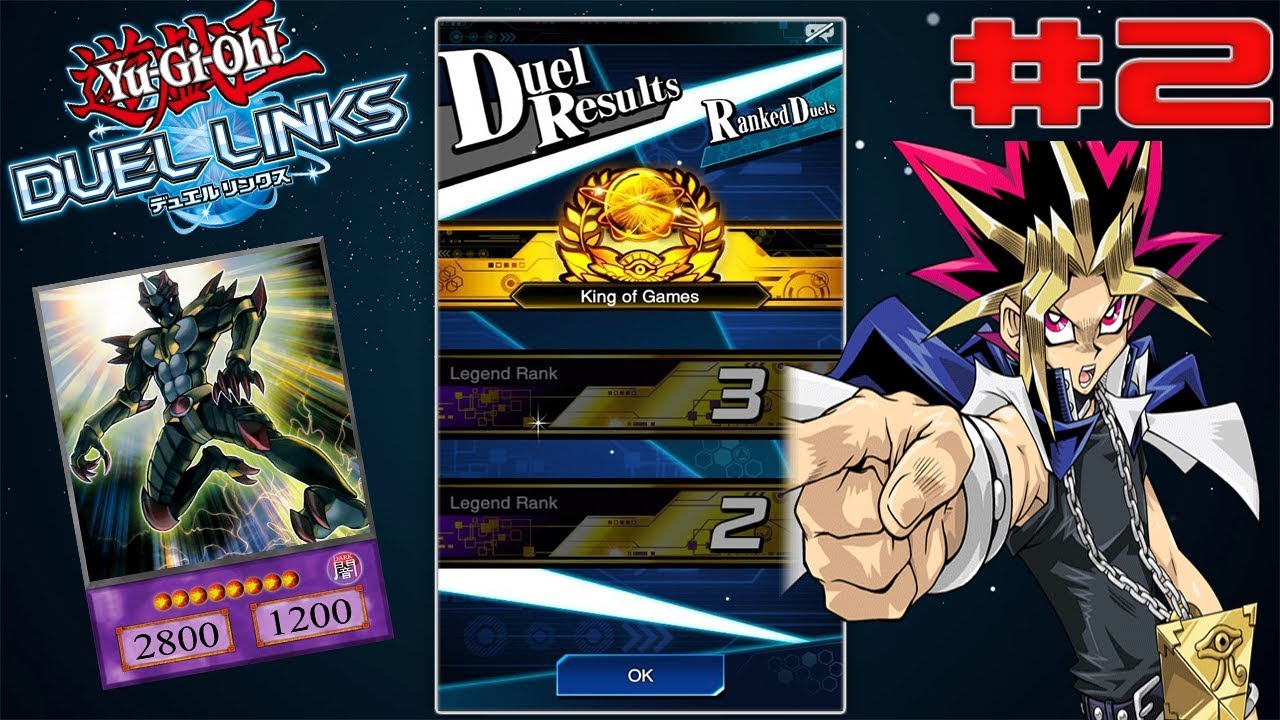 "I love masked heroes" Road to King of games #2- yugioh duel links