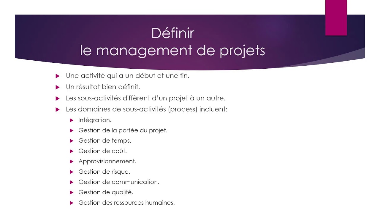M2 RRM 2025-2026 - Gestion de projets : Introduction
